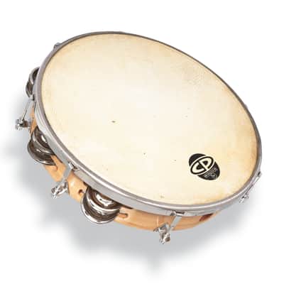Latin Percussion CP Double Row Tuned Tambourine, Wood/Steel, 10″ image 2