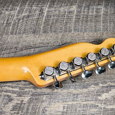 MyDream Partcaster Custom Built - Buttercream Thinline Tortoise Charlie Christian image 8