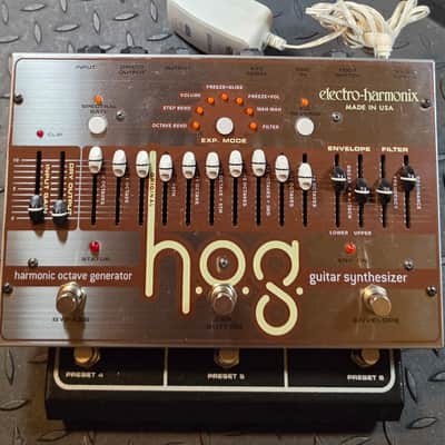Electro-Harmonix HOG Guitar Synthesizer Harmonic Octave Generator WITH Foot Controller image 2