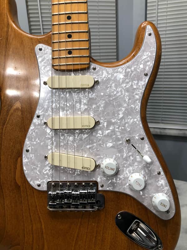 1960s Pre-CBS Fender Stratocaster David Gilmore EMG USA image 1