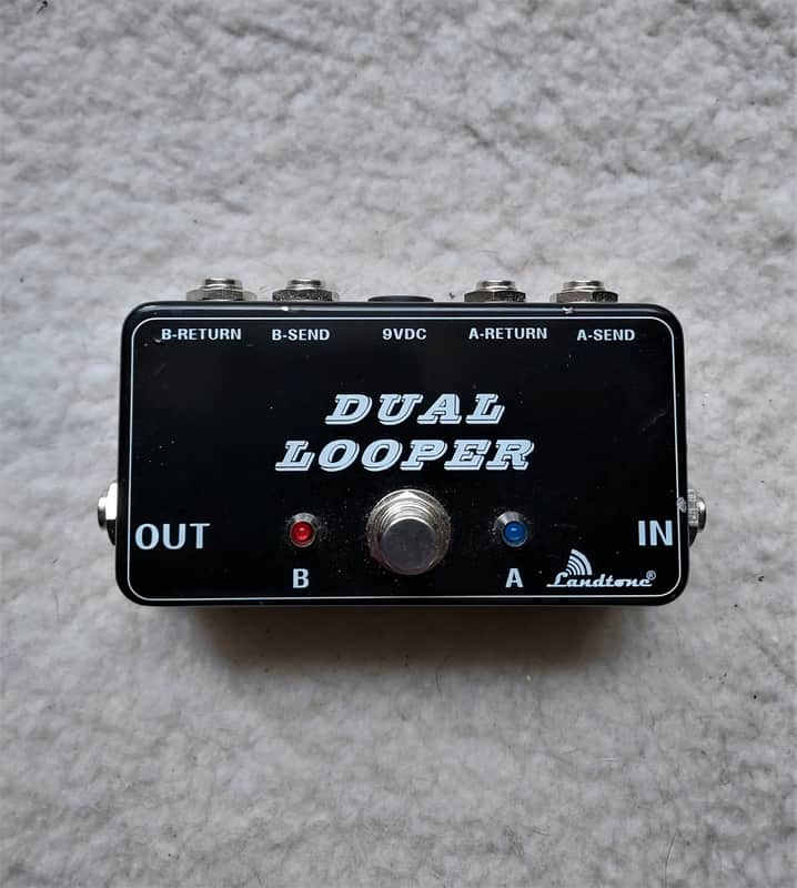Landtone Dual Looper Black Switcher Pedal image 1