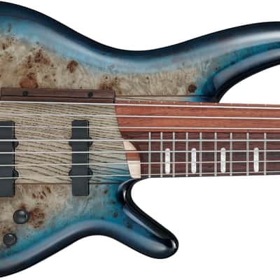 Ibanez SRAS7 CBS - Cosmic Blue Starburst Bass Workshop image 22
