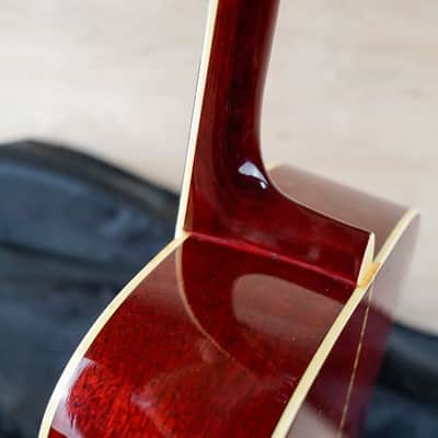 Morris WH-20 MIJ 1978 Red Sunburst Vintage Made in Japan MIJ w/ Bag image 17