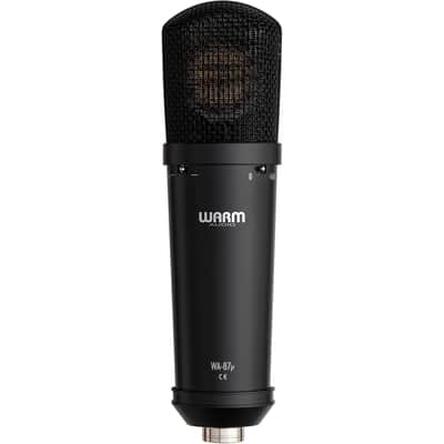 Warm Audio WA-87jr Large Diaphragm FET Condenser Microphone - Black (Demo Deal) image 4