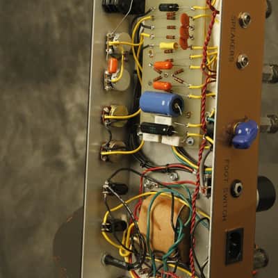 2004 Marsh 1974X Clone Handwired WHITE Combo Tube Amp w/1X12" Celestion image 15