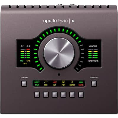 Universal Audio Apollo Twin X QUAD Heritage Edition - 10x6 Thunderbolt Audio Interface with UAD DSP (Open Box) image 2