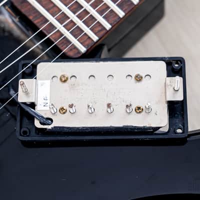 1986 B.C. Rich Warlock NJ Series Black w/ Seymour Duncan SH-2 & SH-4, Japan image 17