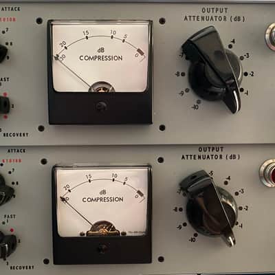 Chandler Limited RS124 Mastering Version Stereo Pair 2010s - Gray image 3