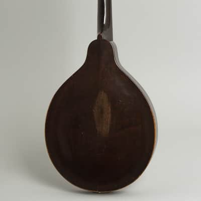 Gibson A-Junior Snakehead Carved Top Mandolin (1927), ser. #80820, period black hard shell case. image 2
