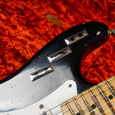 Fender Masterbuilt Private Collection Dennis Galuszka HAR Stratocaster 2017 - Black image 13