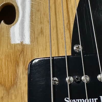 Fender Jim Adkins JA-90 Telecaster Thinline (2014) - Natural #00231 image 8