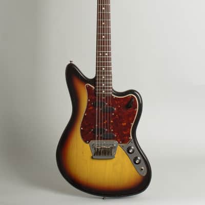 Fender  Electric XII 12 String Solid Body Electric Guitar (1965), ser. #114971, black gig bag case. image 1
