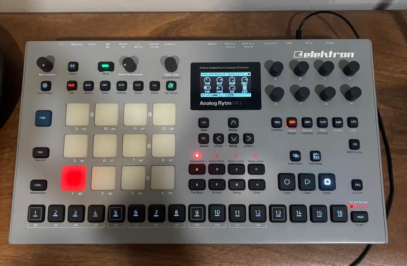 Elektron Analog Rytm MkII 2010s - Gray