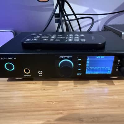 RME ADI-2 PRO FS Black Edition AD/DA Converter 2020s - Black image 1