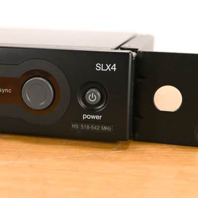Shure SLX4 Wireless Receiver - H5 Band: 518-542 MHz (NO POWER SUPPLY) CG01YDS image 4