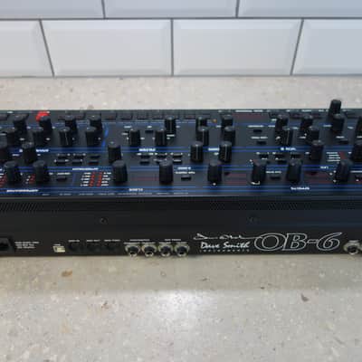 Dave Smith Instruments OB-6 Desktop 6-Voice Polyphonic Synthesizer 2017 - Present - Black image 4