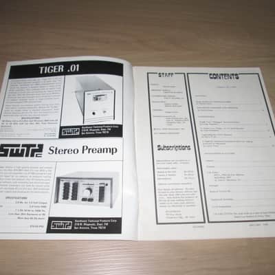 Polyphony 2 "PAIA" Vintage Electronic Music/ Synthesizer Magazine's  -1978 & 1982 - Synthesizer Brochure/Catalog image 4
