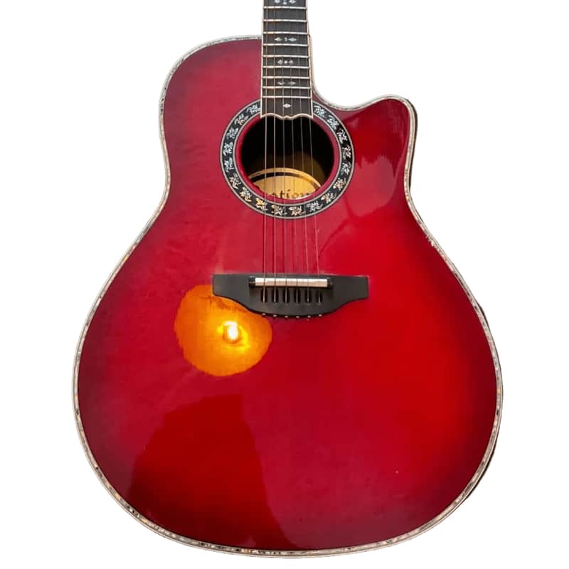 Ovation C2079AX-CCB Custom Legend Cherry Burst Elektro-Akustikgitarre 2012–2018 - Cherry Burst image 1