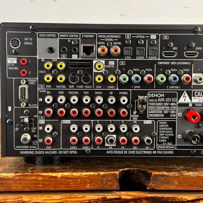 Denon AVR-3311-CI AVR Receiver with HDMI, Phono Preamp and iPhone