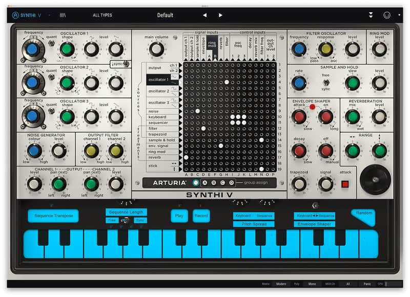 Arturia Synthi V AKS Synthesizer Virtual Instrument Software image 1