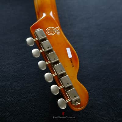 Fender Telecaster Nashville Deluxe Series Copper Gold with Gold Leaf ONE-OF-A-KIND Heavy Aged Relic image 22