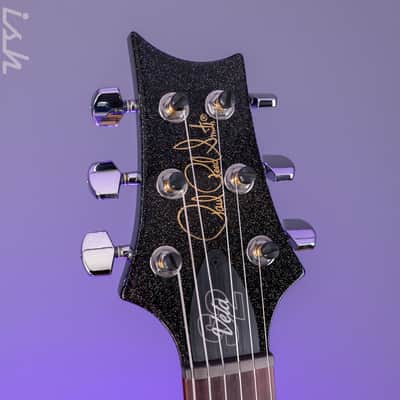 PRS S2 Vela Semi-Hollow Reclaimed Black Rainbow Holoflake Limited Edition image 7