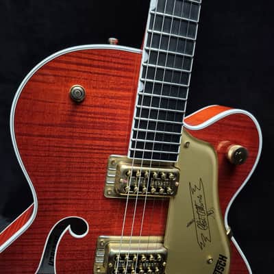 2018 Gretsch G6120TFM Players Edition Nashville with String-Thru Bigsby & OHSC image 13