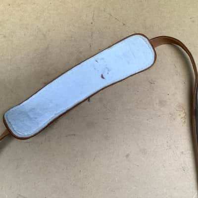 Vintage leather guitar strap from the 60’s image 5