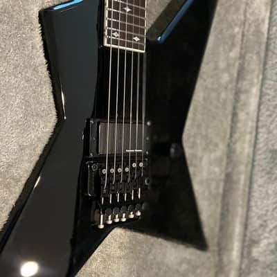 ESP LTD Vulture LH Left-Handed Black Satin Electric Guitar | Reverb