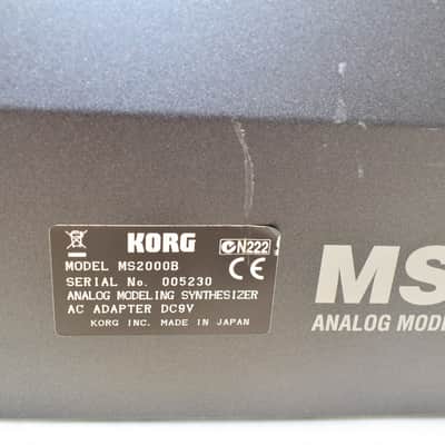 Korg MS2000B Analog Modeling Synthesizer Keyboard imagen 16
