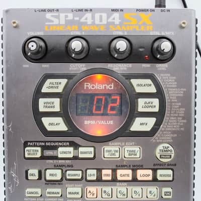 Roland SP-404SX Linear Wave Sampler With Power Supply 1GB SD Card E3L1377 image 2