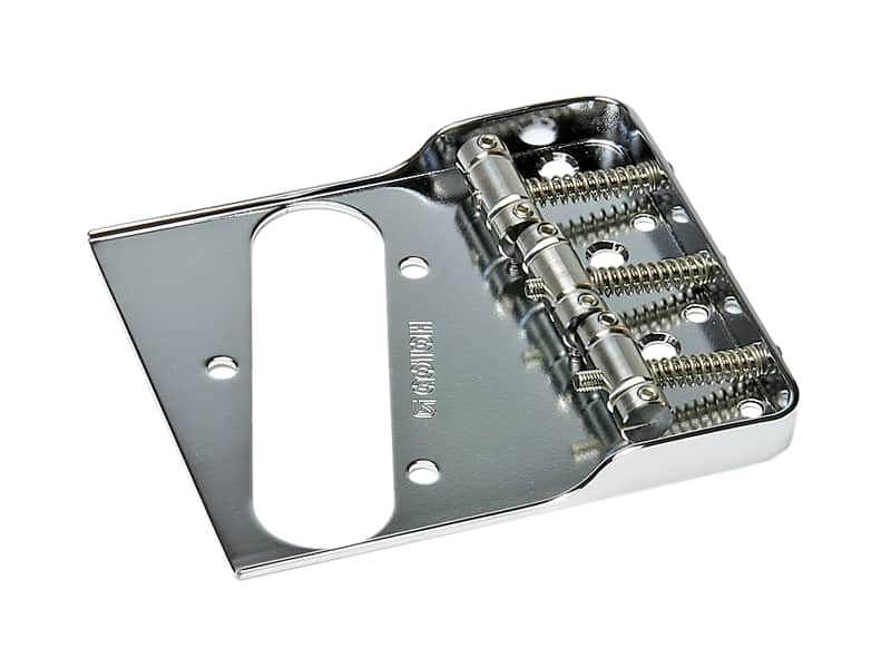GOTOH Ti-TC1S vintage Tele style guitar bridge (CR) image 1