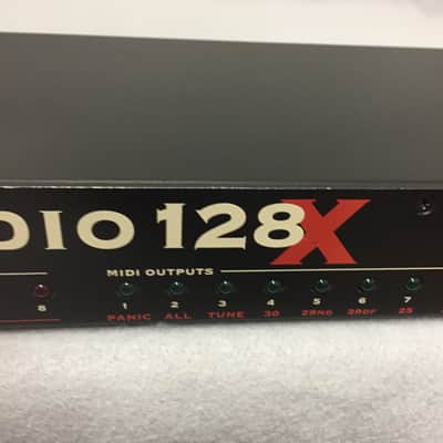 Opcode Studio 128X Midi Patchbay 80's - Black image 3