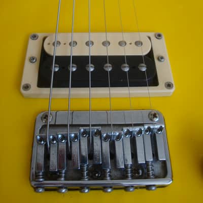 Aria Pro II CS-350 Cardinal 1982 Yellow Matsumoku Japan image 5