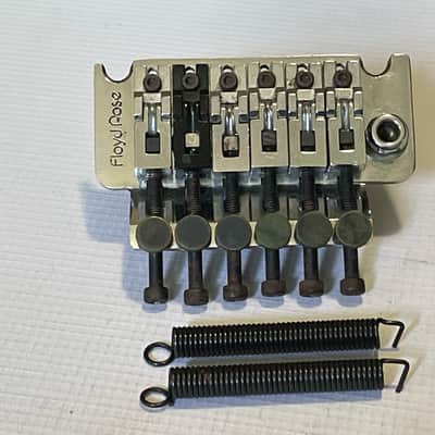 Early 1980's Original Floyd Rose Made in Germany Chrome Tremolo Bridge Vibrato (Parts Mutt) image 1