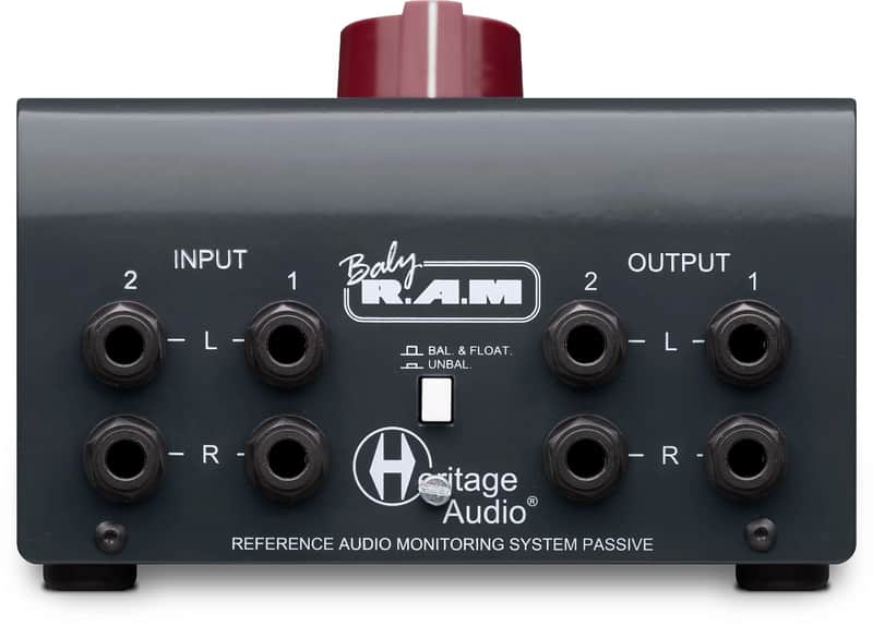 Heritage Audio Baby RAM Passive Desktop Monitor Controller | Reverb