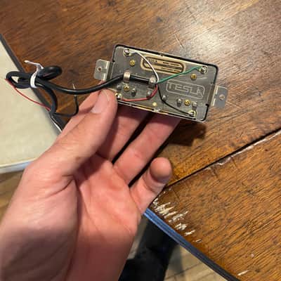 Tesla VR-NITRO Humbucker Guitar Pickup - Bridge / chrome image 1
