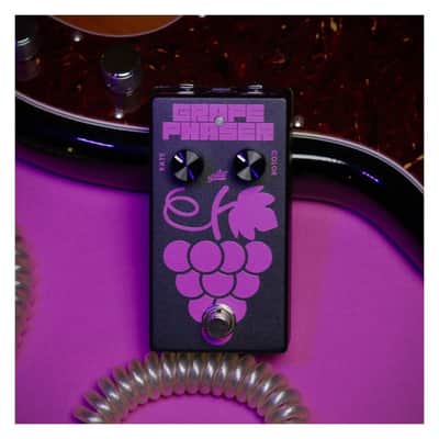 Aguilar Grape Phaser Bass Pedal with All-Analog Technology, Versatile Play Styles, and Two-Knob Layout image 3