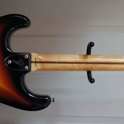 Fender Japan ST-72 Stratocaster Reissue 3 Tone SB Rare Excellent OOP image 6