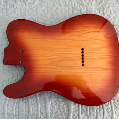 1982 Fender Telecaster Body - Fullerton factory - Sienna Sunburst image 2