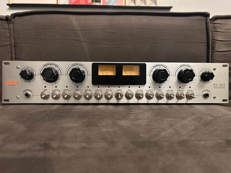Warm Audio WA-2MPX 2-Channel Microphone Preamp 2023 - Present - Silver image 1