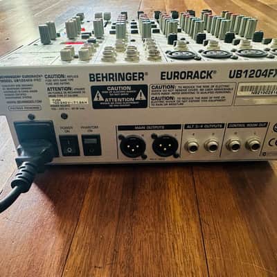 Behringer Eurorack UB1204FX-Pro 12-Input 2/2-Bus Mixer image 4