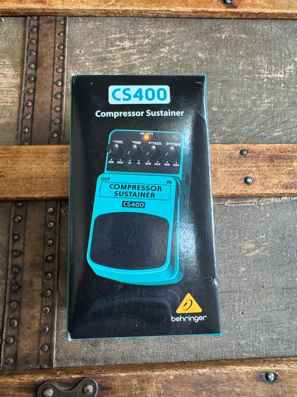 Behringer CS400 Compressor Sustainer Pedal 2010s - Standard image 1