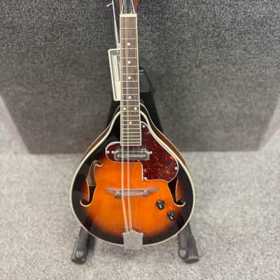 Ibanez M510EBS Spruce / Sapele A-Style Mandolin with Electronics 2019 - Brown Sunburst image 1