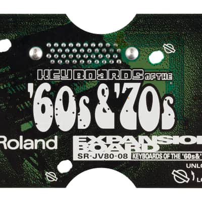 Roland SR-JV80-08 Keyboards Of The 60s and 70s Expansion Board [USED]