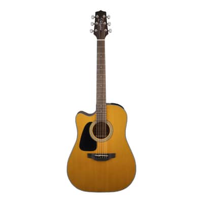 Takamine GD30CELHNAT Lefty Dreadnought Cutaway A/E Guitar - Natural - Open Box image 2