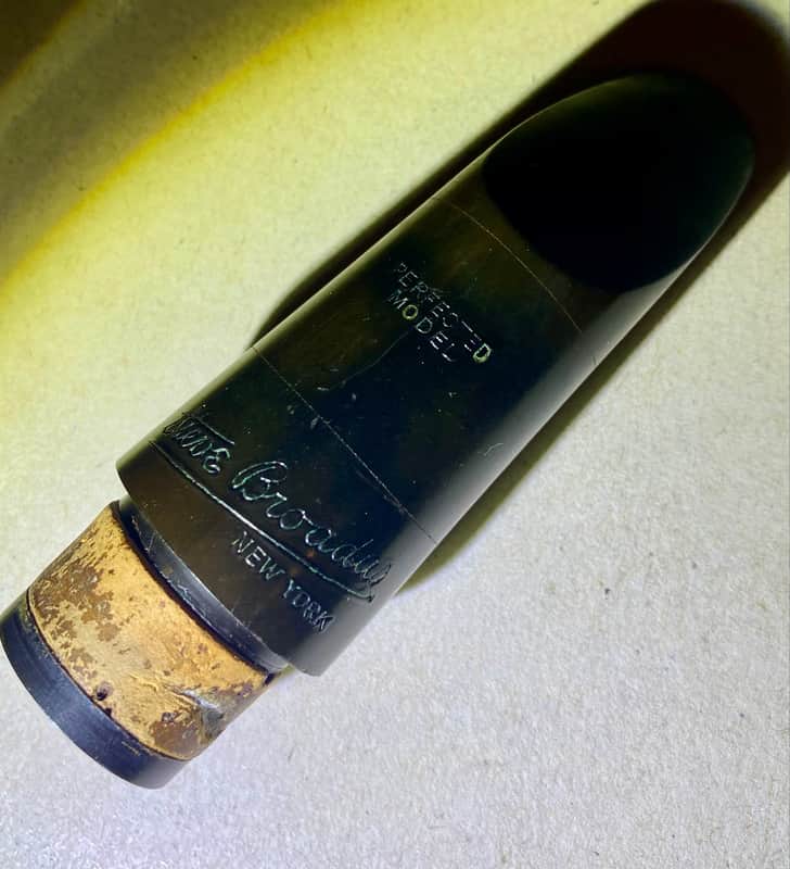 Steve Broadus Perfected model 1930s-40s clarinet mouthpiece S+