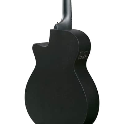Ibanez AEG1221 AEG 12-String Acoustic Electric Guitar - Black Out image 6