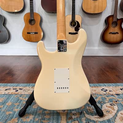 Fender Eric Clapton Partscaster Stratocaster with Lace Sensor Pickups 1994 - 2000 - Olympic White image 12