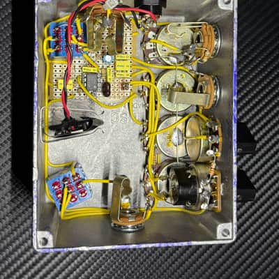 Paul Cochrane Tim V1 Overdrive-Boost, 2010s, Hand Wired - Purple image 10